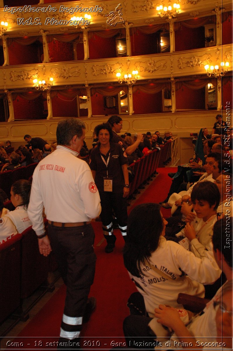 Como - 18 settembre 2010 - Gara Nazionale di Primo Soccorso -  Croce Rossa Italiana - Ispettorato Regionale Volontari del Soccorso Piemonte