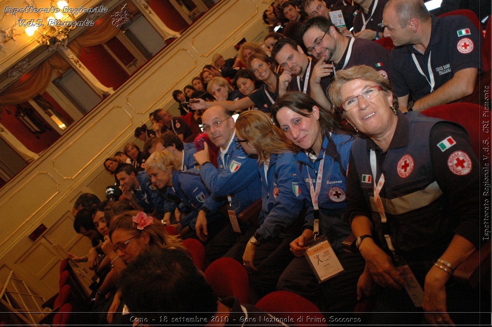 Como - 18 settembre 2010 - Gara Nazionale di Primo Soccorso -  Croce Rossa Italiana - Ispettorato Regionale Volontari del Soccorso Piemonte