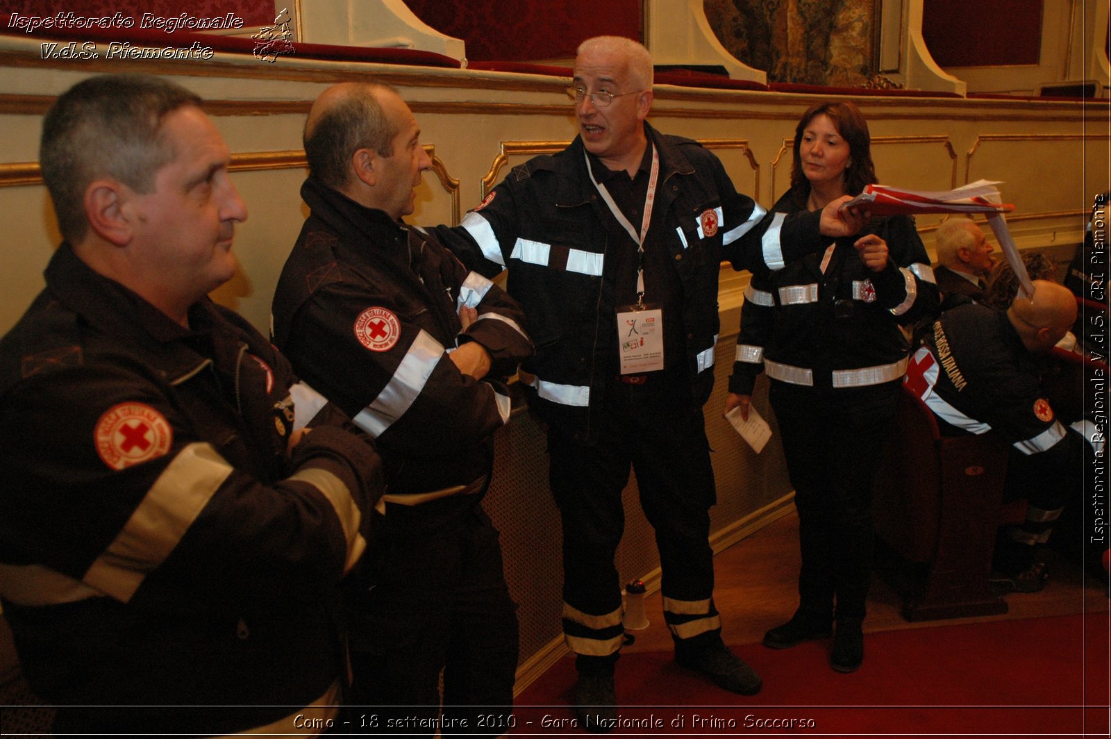 Como - 18 settembre 2010 - Gara Nazionale di Primo Soccorso -  Croce Rossa Italiana - Ispettorato Regionale Volontari del Soccorso Piemonte