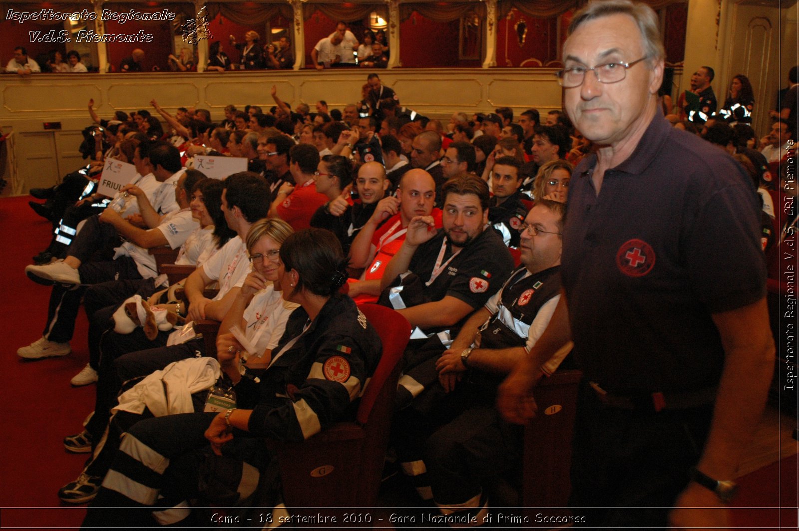 Como - 18 settembre 2010 - Gara Nazionale di Primo Soccorso -  Croce Rossa Italiana - Ispettorato Regionale Volontari del Soccorso Piemonte