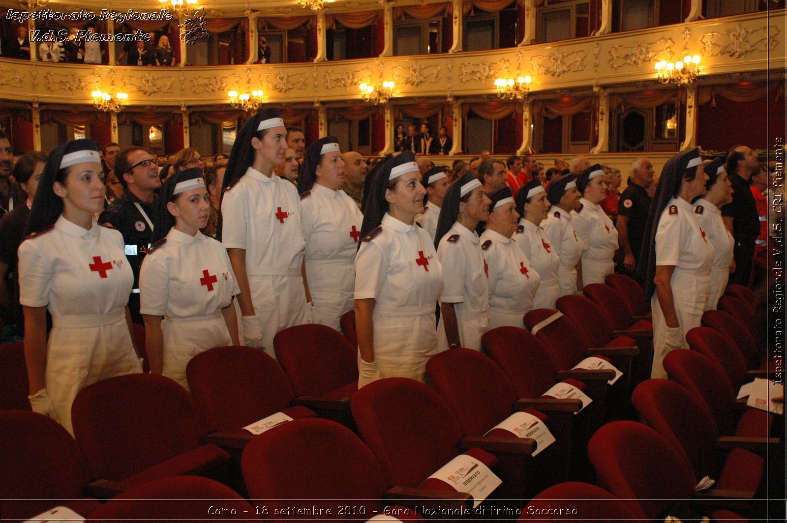 Como - 18 settembre 2010 - Gara Nazionale di Primo Soccorso -  Croce Rossa Italiana - Ispettorato Regionale Volontari del Soccorso Piemonte