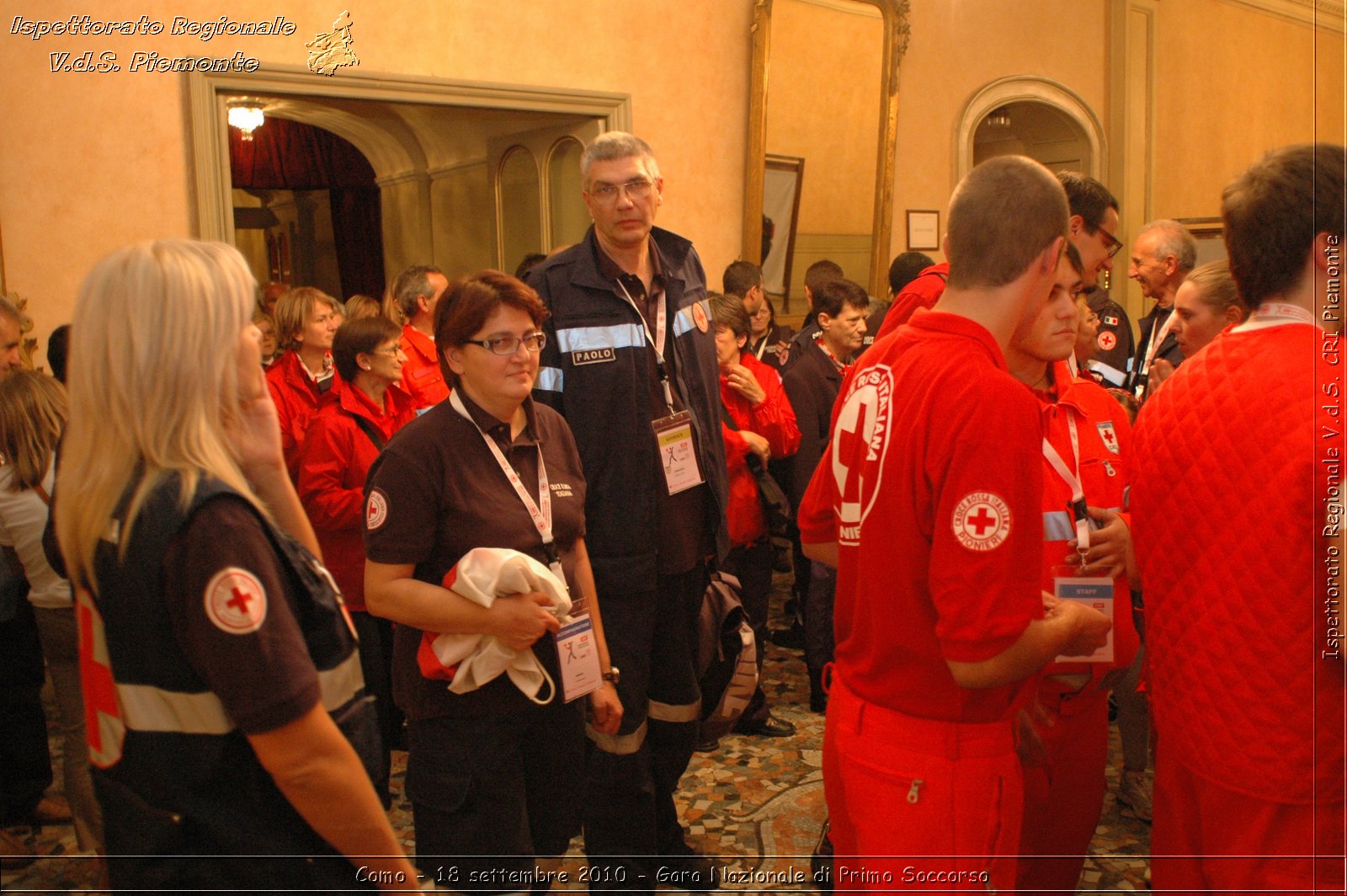 Como - 18 settembre 2010 - Gara Nazionale di Primo Soccorso -  Croce Rossa Italiana - Ispettorato Regionale Volontari del Soccorso Piemonte