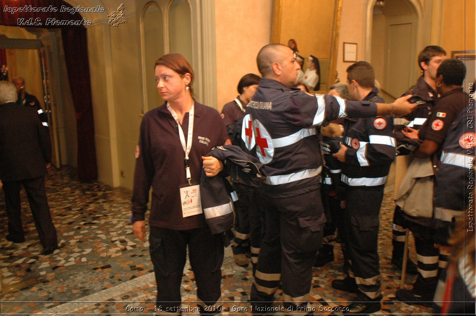 Como - 18 settembre 2010 - Gara Nazionale di Primo Soccorso -  Croce Rossa Italiana - Ispettorato Regionale Volontari del Soccorso Piemonte