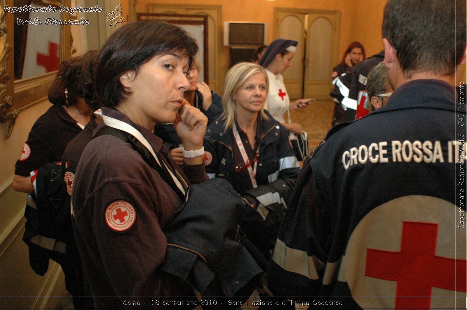 Como - 18 settembre 2010 - Gara Nazionale di Primo Soccorso -  Croce Rossa Italiana - Ispettorato Regionale Volontari del Soccorso Piemonte