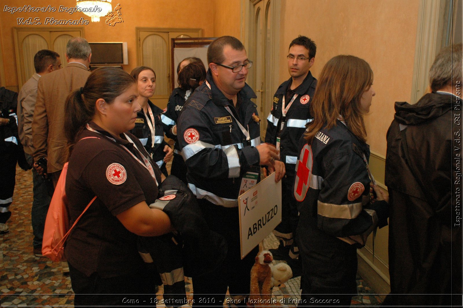 Como - 18 settembre 2010 - Gara Nazionale di Primo Soccorso -  Croce Rossa Italiana - Ispettorato Regionale Volontari del Soccorso Piemonte