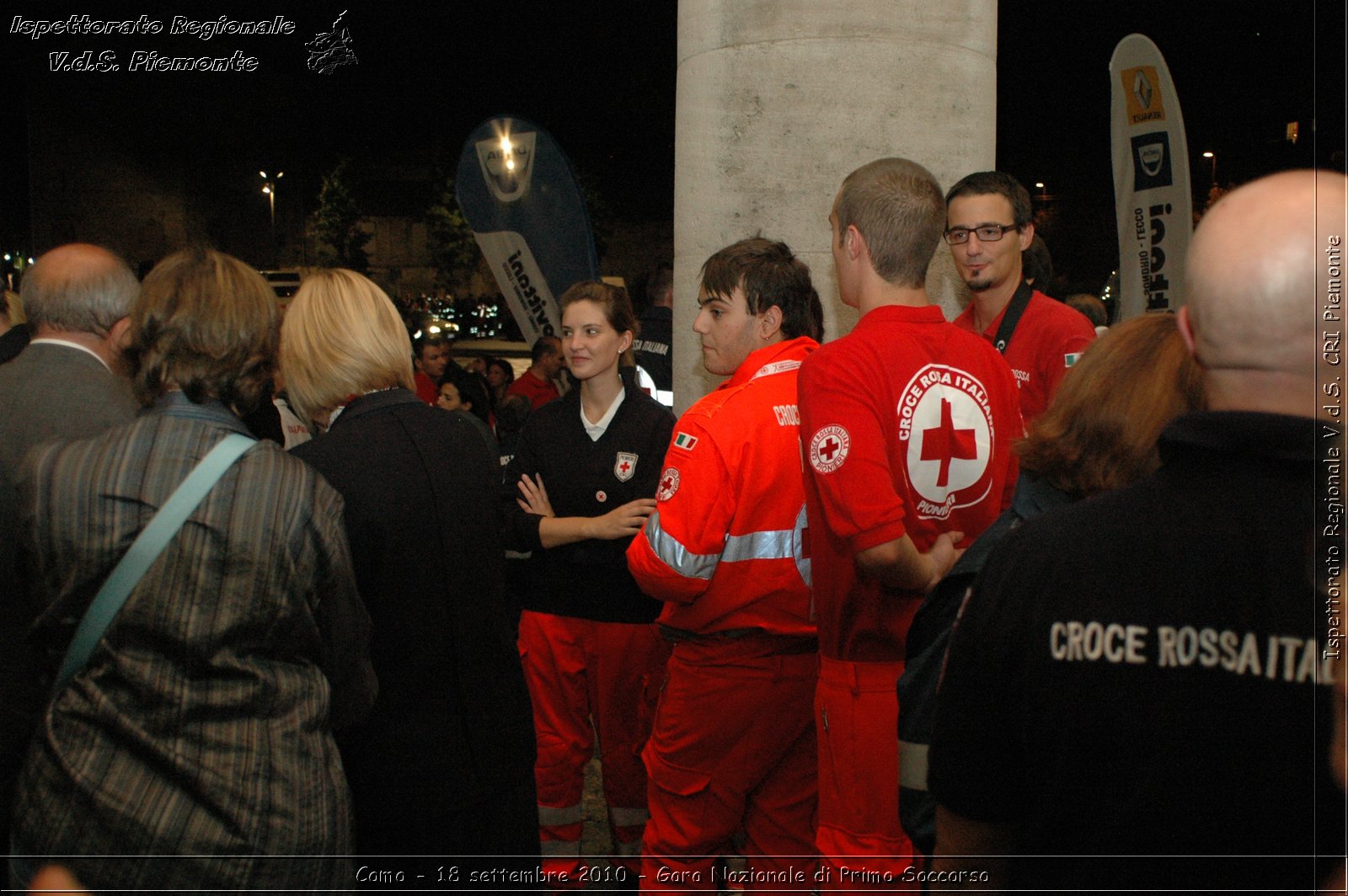 Como - 18 settembre 2010 - Gara Nazionale di Primo Soccorso -  Croce Rossa Italiana - Ispettorato Regionale Volontari del Soccorso Piemonte