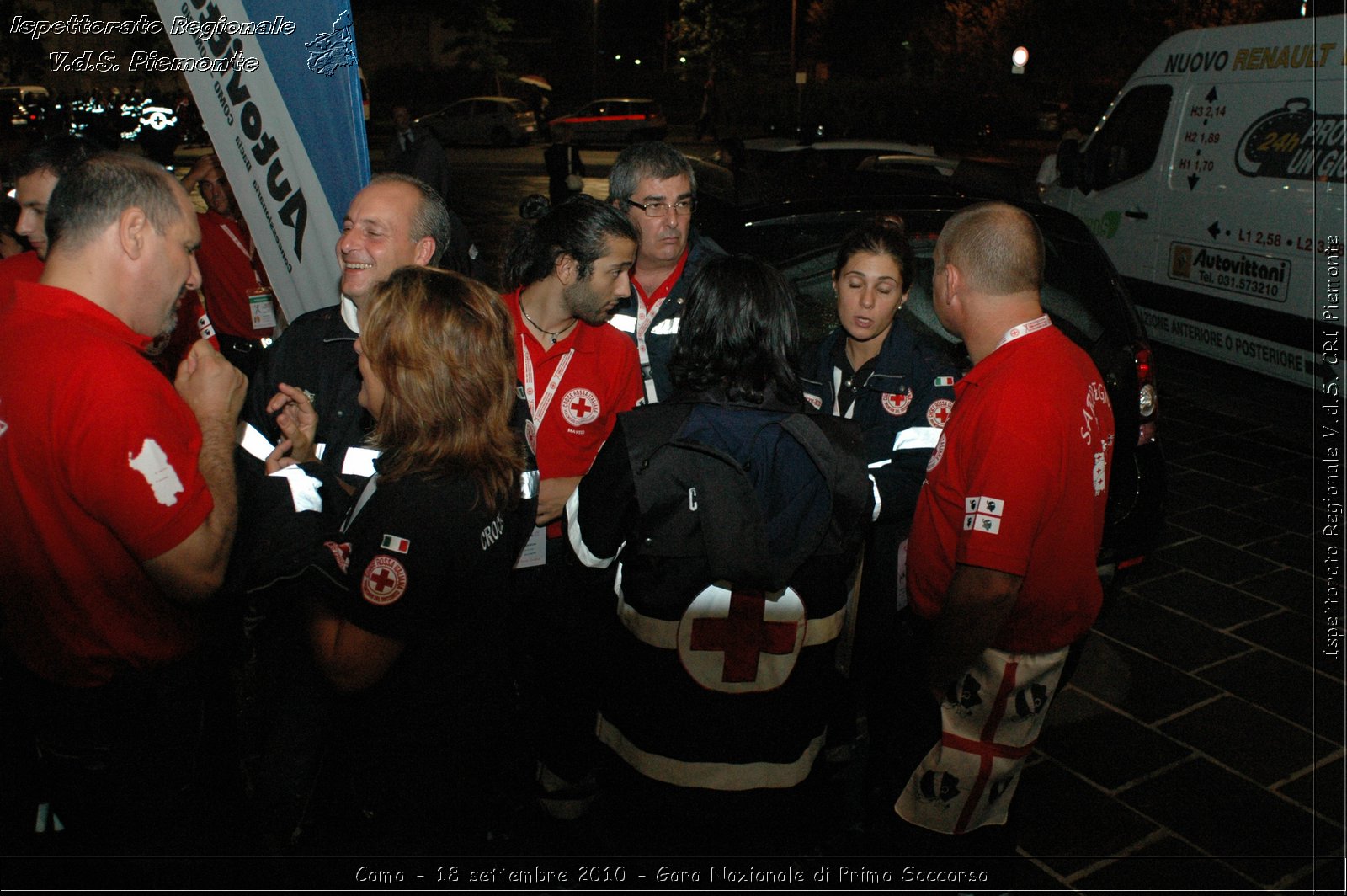 Como - 18 settembre 2010 - Gara Nazionale di Primo Soccorso -  Croce Rossa Italiana - Ispettorato Regionale Volontari del Soccorso Piemonte