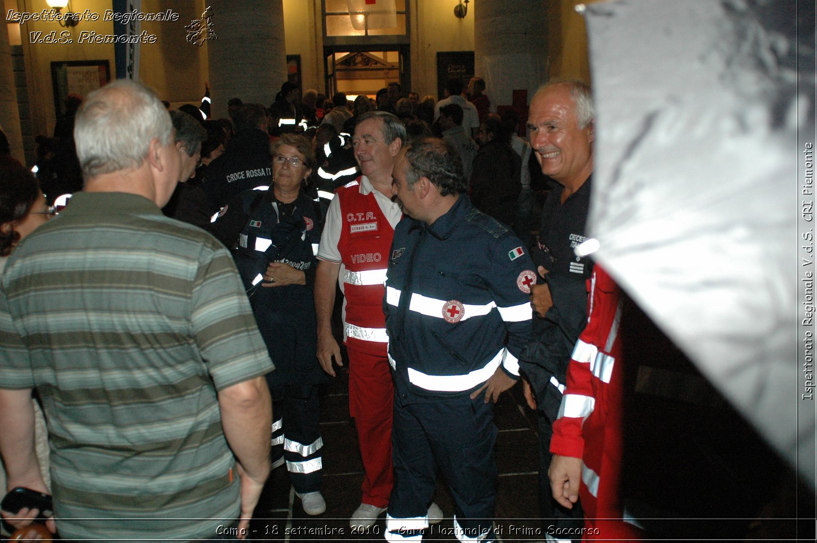 Como - 18 settembre 2010 - Gara Nazionale di Primo Soccorso -  Croce Rossa Italiana - Ispettorato Regionale Volontari del Soccorso Piemonte