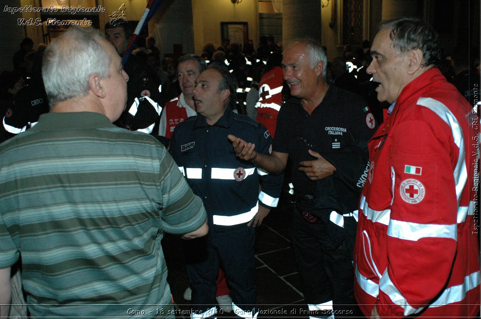 Como - 18 settembre 2010 - Gara Nazionale di Primo Soccorso -  Croce Rossa Italiana - Ispettorato Regionale Volontari del Soccorso Piemonte