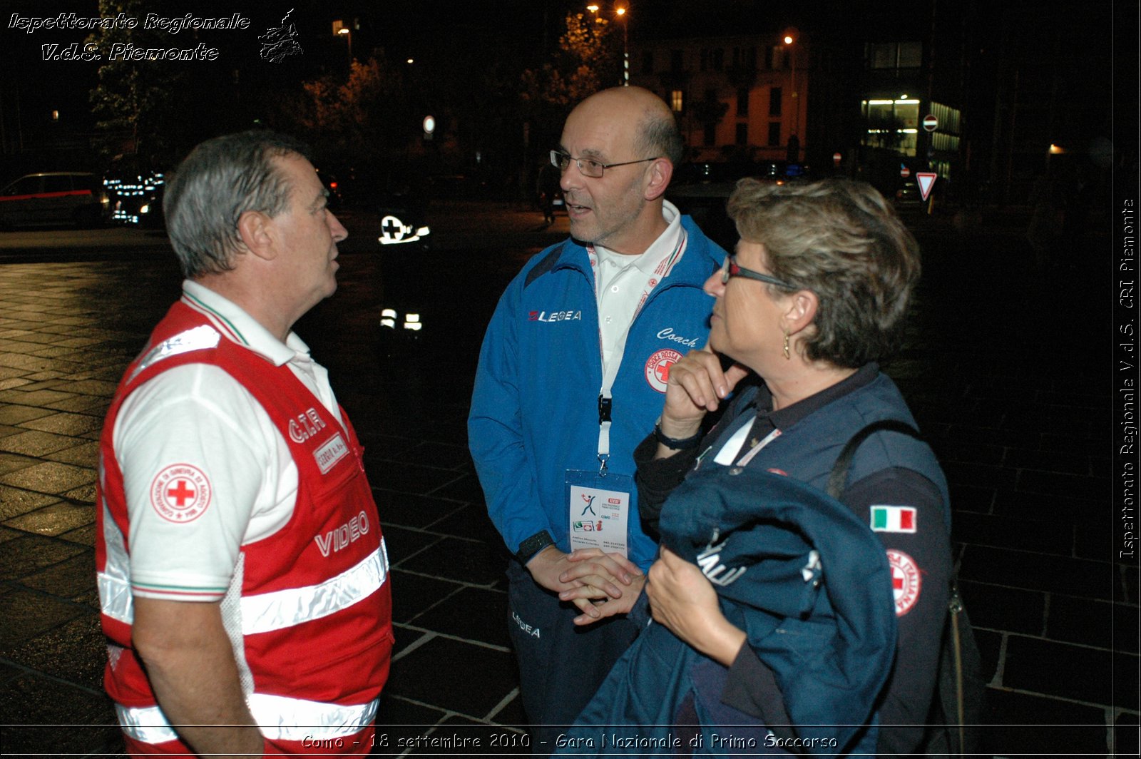 Como - 18 settembre 2010 - Gara Nazionale di Primo Soccorso -  Croce Rossa Italiana - Ispettorato Regionale Volontari del Soccorso Piemonte