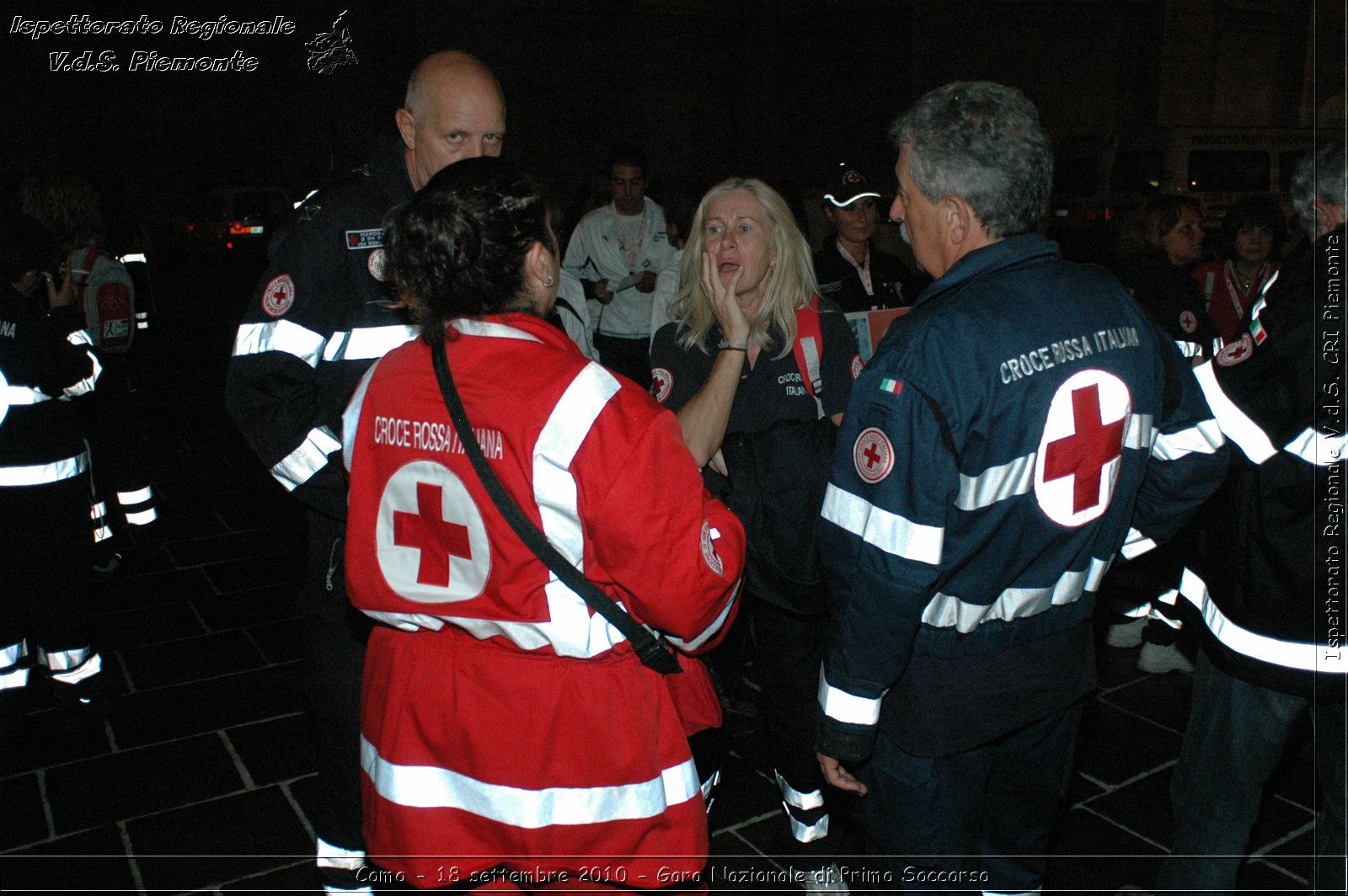 Como - 18 settembre 2010 - Gara Nazionale di Primo Soccorso -  Croce Rossa Italiana - Ispettorato Regionale Volontari del Soccorso Piemonte