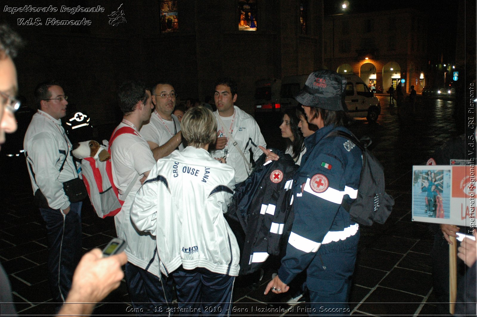 Como - 18 settembre 2010 - Gara Nazionale di Primo Soccorso -  Croce Rossa Italiana - Ispettorato Regionale Volontari del Soccorso Piemonte