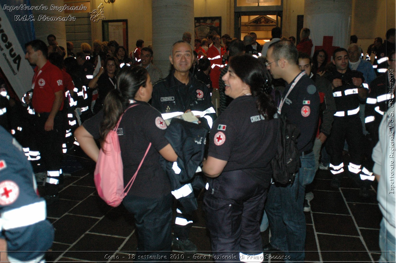 Como - 18 settembre 2010 - Gara Nazionale di Primo Soccorso -  Croce Rossa Italiana - Ispettorato Regionale Volontari del Soccorso Piemonte