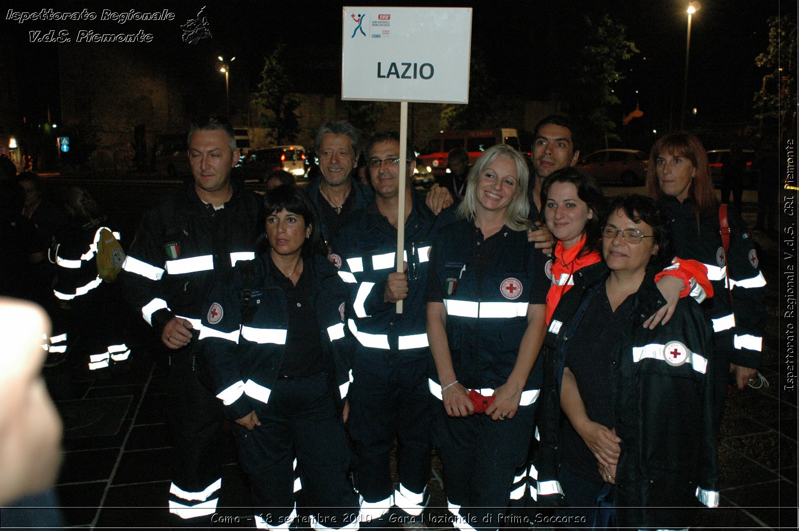 Como - 18 settembre 2010 - Gara Nazionale di Primo Soccorso -  Croce Rossa Italiana - Ispettorato Regionale Volontari del Soccorso Piemonte