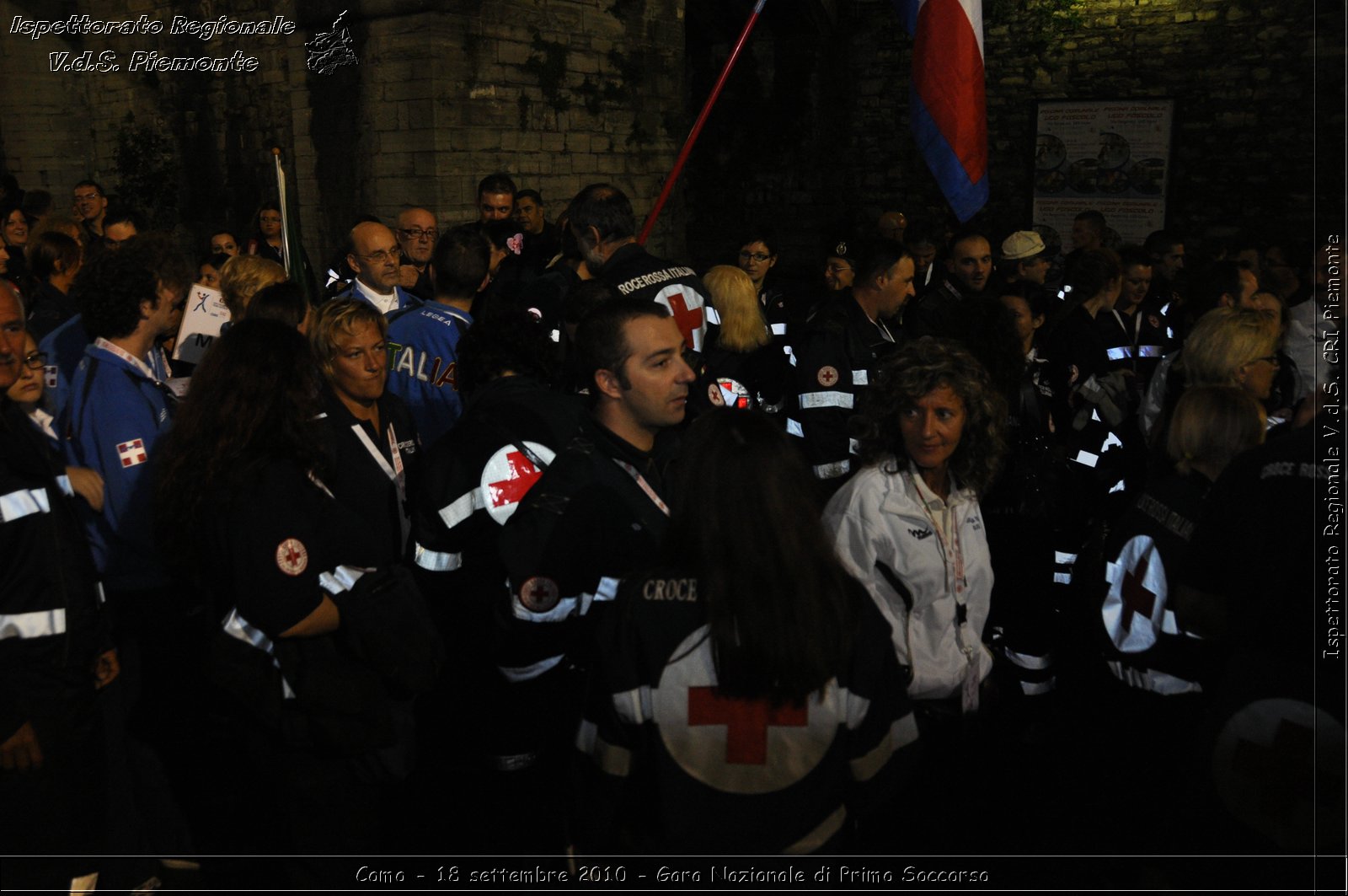 Como - 18 settembre 2010 - Gara Nazionale di Primo Soccorso -  Croce Rossa Italiana - Ispettorato Regionale Volontari del Soccorso Piemonte