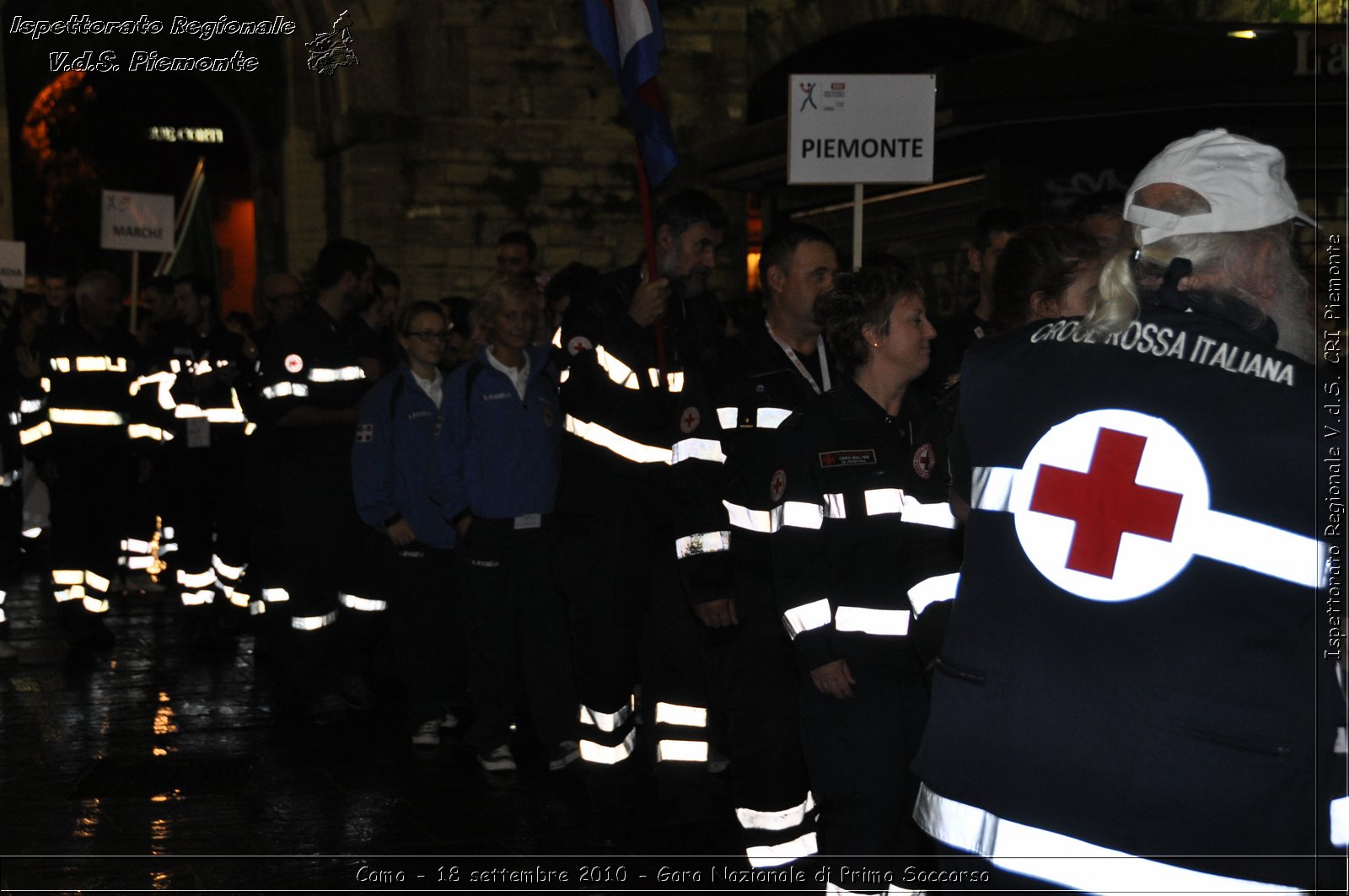 Como - 18 settembre 2010 - Gara Nazionale di Primo Soccorso -  Croce Rossa Italiana - Ispettorato Regionale Volontari del Soccorso Piemonte