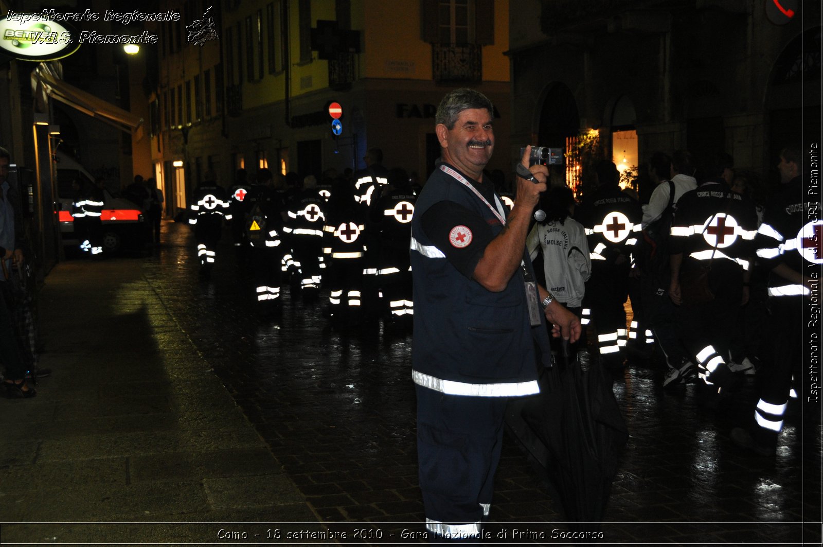 Como - 18 settembre 2010 - Gara Nazionale di Primo Soccorso -  Croce Rossa Italiana - Ispettorato Regionale Volontari del Soccorso Piemonte