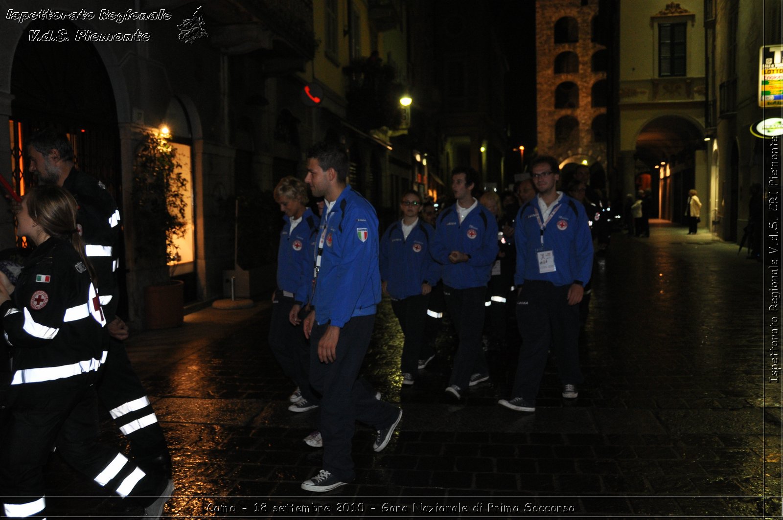 Como - 18 settembre 2010 - Gara Nazionale di Primo Soccorso -  Croce Rossa Italiana - Ispettorato Regionale Volontari del Soccorso Piemonte