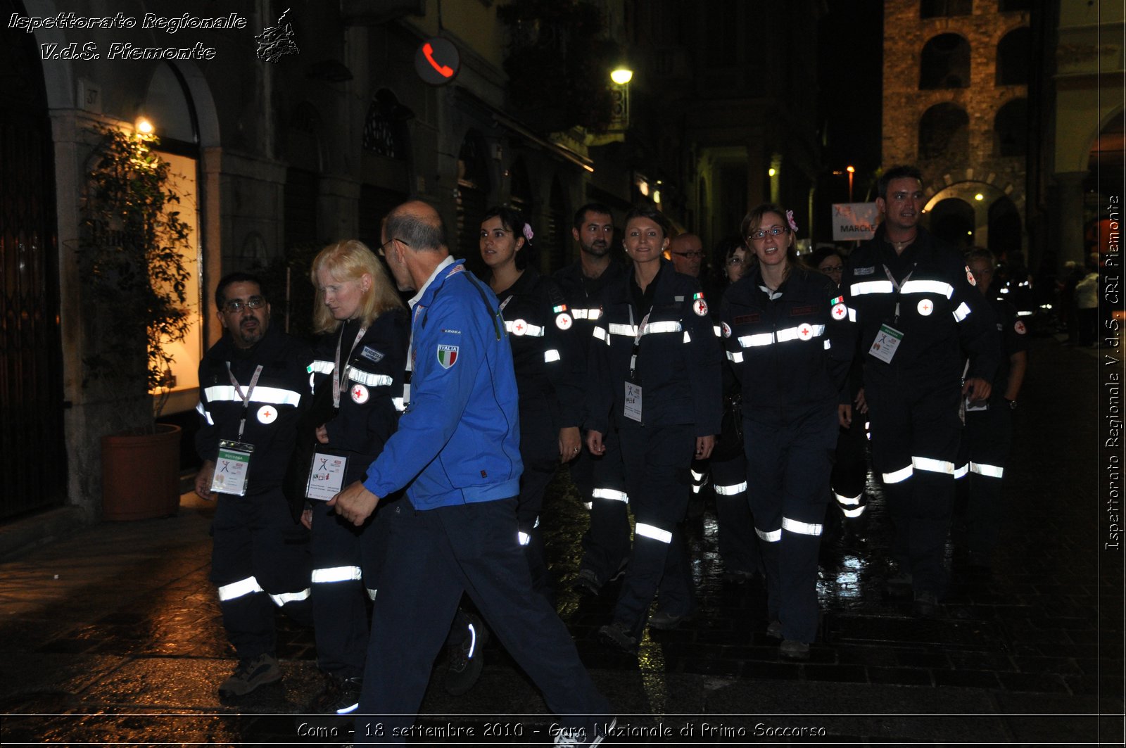 Como - 18 settembre 2010 - Gara Nazionale di Primo Soccorso -  Croce Rossa Italiana - Ispettorato Regionale Volontari del Soccorso Piemonte