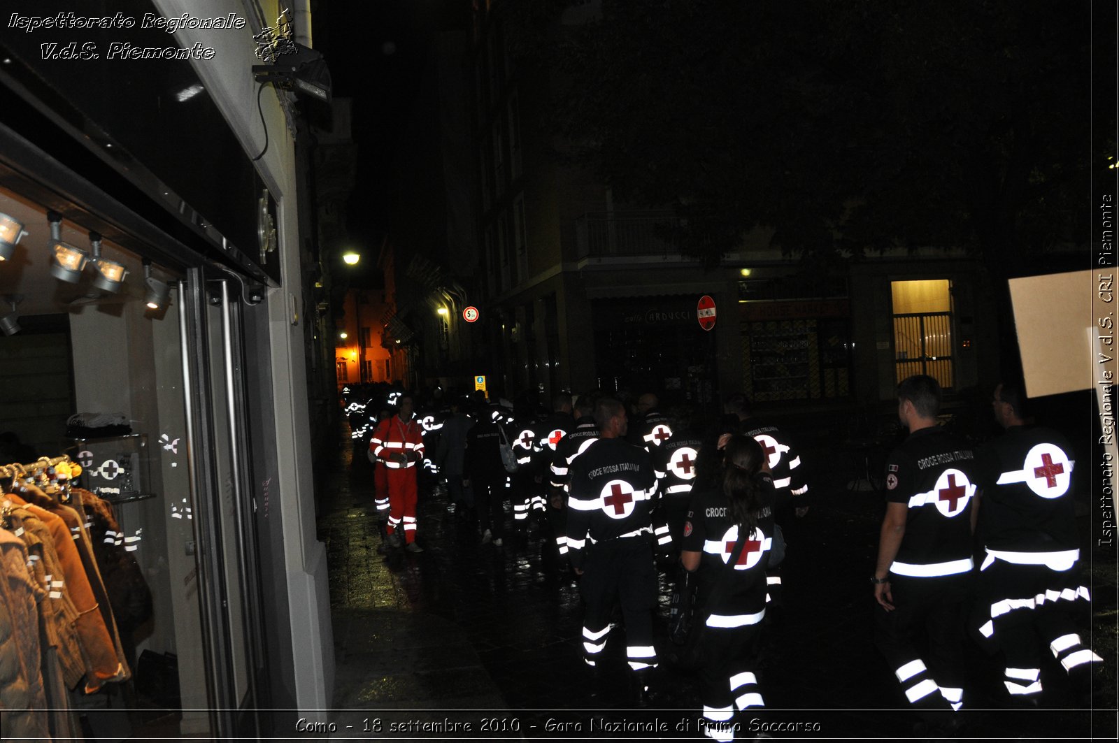 Como - 18 settembre 2010 - Gara Nazionale di Primo Soccorso -  Croce Rossa Italiana - Ispettorato Regionale Volontari del Soccorso Piemonte