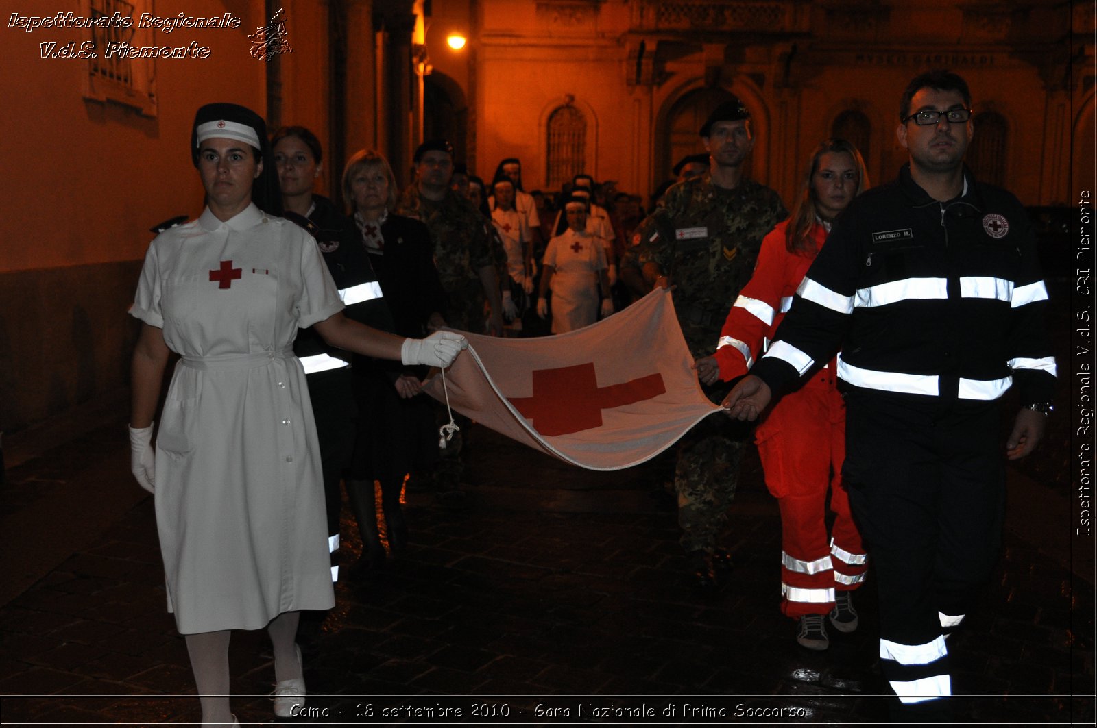 Como - 18 settembre 2010 - Gara Nazionale di Primo Soccorso -  Croce Rossa Italiana - Ispettorato Regionale Volontari del Soccorso Piemonte