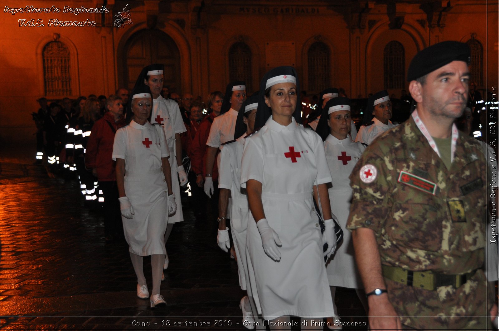 Como - 18 settembre 2010 - Gara Nazionale di Primo Soccorso -  Croce Rossa Italiana - Ispettorato Regionale Volontari del Soccorso Piemonte