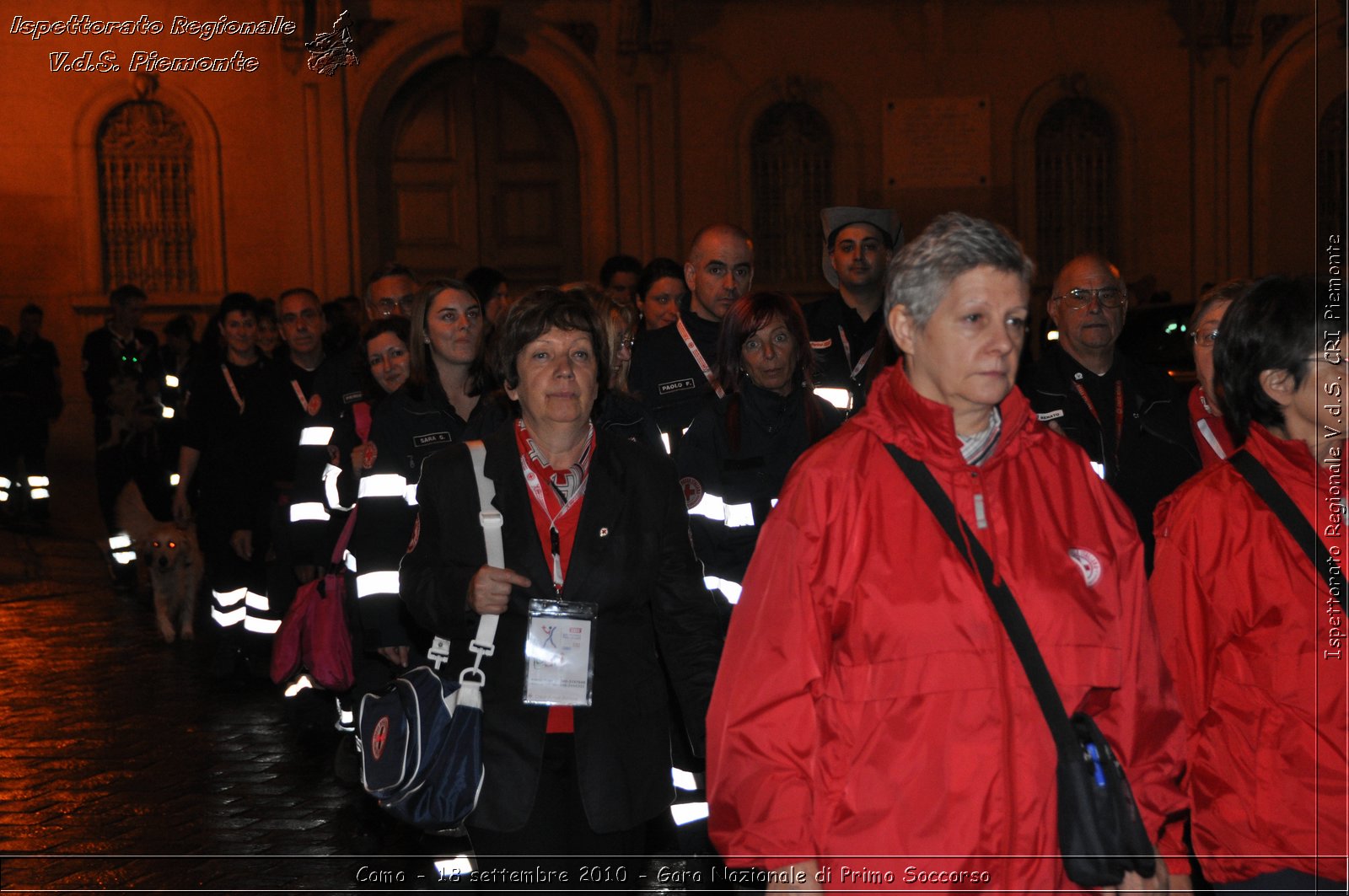 Como - 18 settembre 2010 - Gara Nazionale di Primo Soccorso -  Croce Rossa Italiana - Ispettorato Regionale Volontari del Soccorso Piemonte