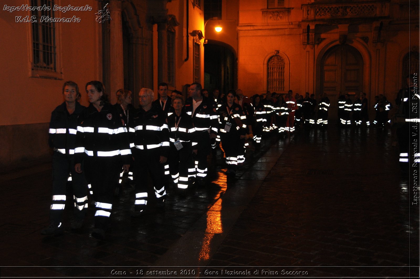 Como - 18 settembre 2010 - Gara Nazionale di Primo Soccorso -  Croce Rossa Italiana - Ispettorato Regionale Volontari del Soccorso Piemonte