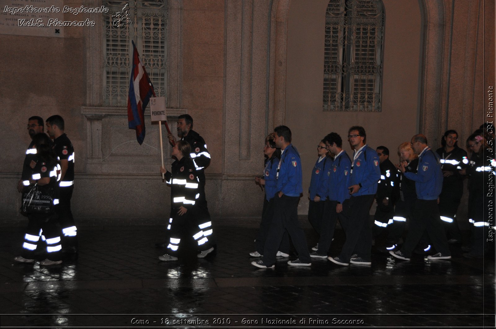 Como - 18 settembre 2010 - Gara Nazionale di Primo Soccorso -  Croce Rossa Italiana - Ispettorato Regionale Volontari del Soccorso Piemonte