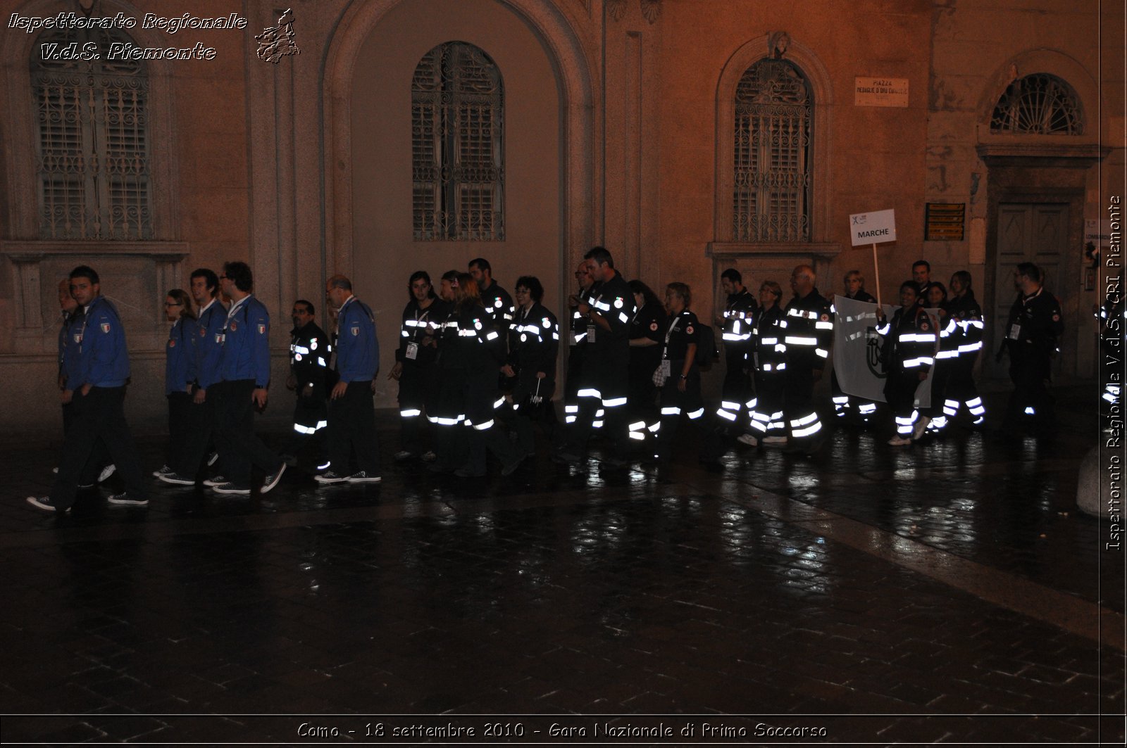 Como - 18 settembre 2010 - Gara Nazionale di Primo Soccorso -  Croce Rossa Italiana - Ispettorato Regionale Volontari del Soccorso Piemonte