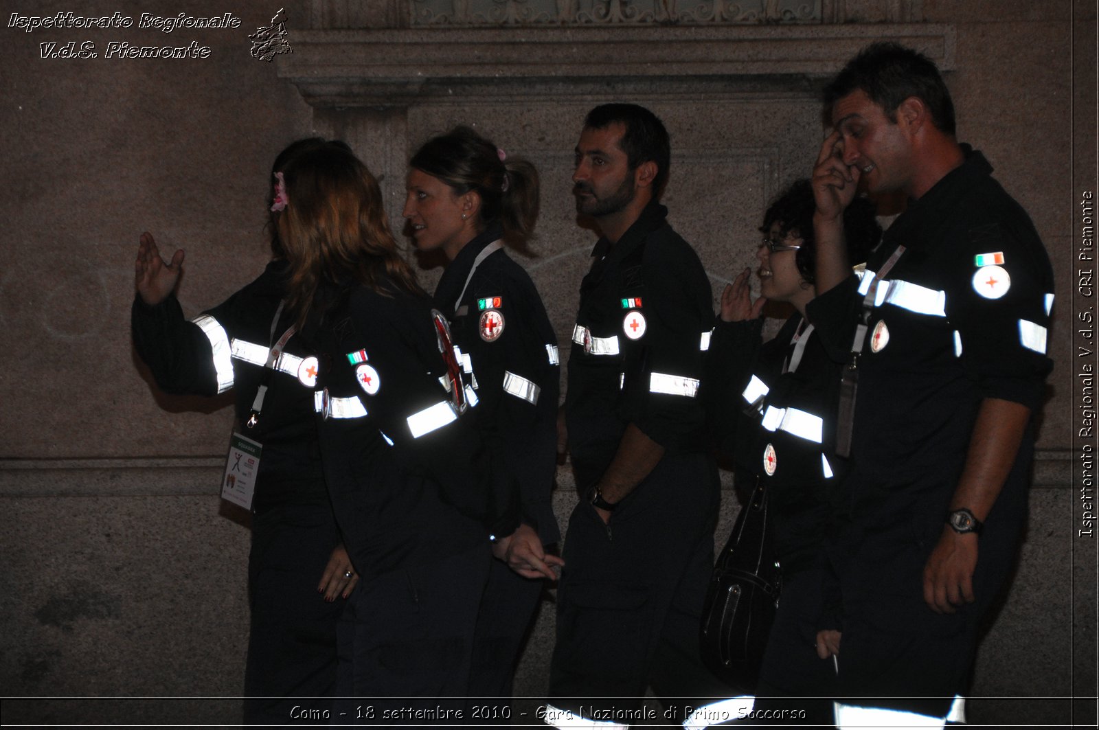 Como - 18 settembre 2010 - Gara Nazionale di Primo Soccorso -  Croce Rossa Italiana - Ispettorato Regionale Volontari del Soccorso Piemonte