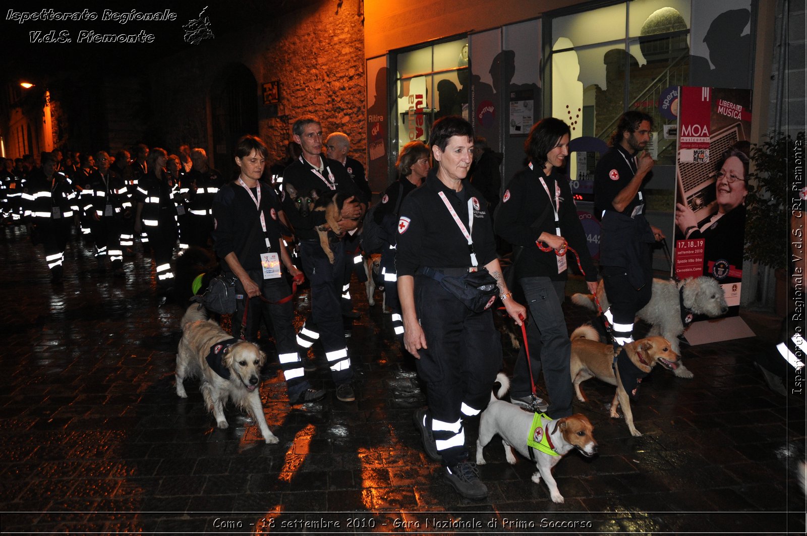 Como - 18 settembre 2010 - Gara Nazionale di Primo Soccorso -  Croce Rossa Italiana - Ispettorato Regionale Volontari del Soccorso Piemonte