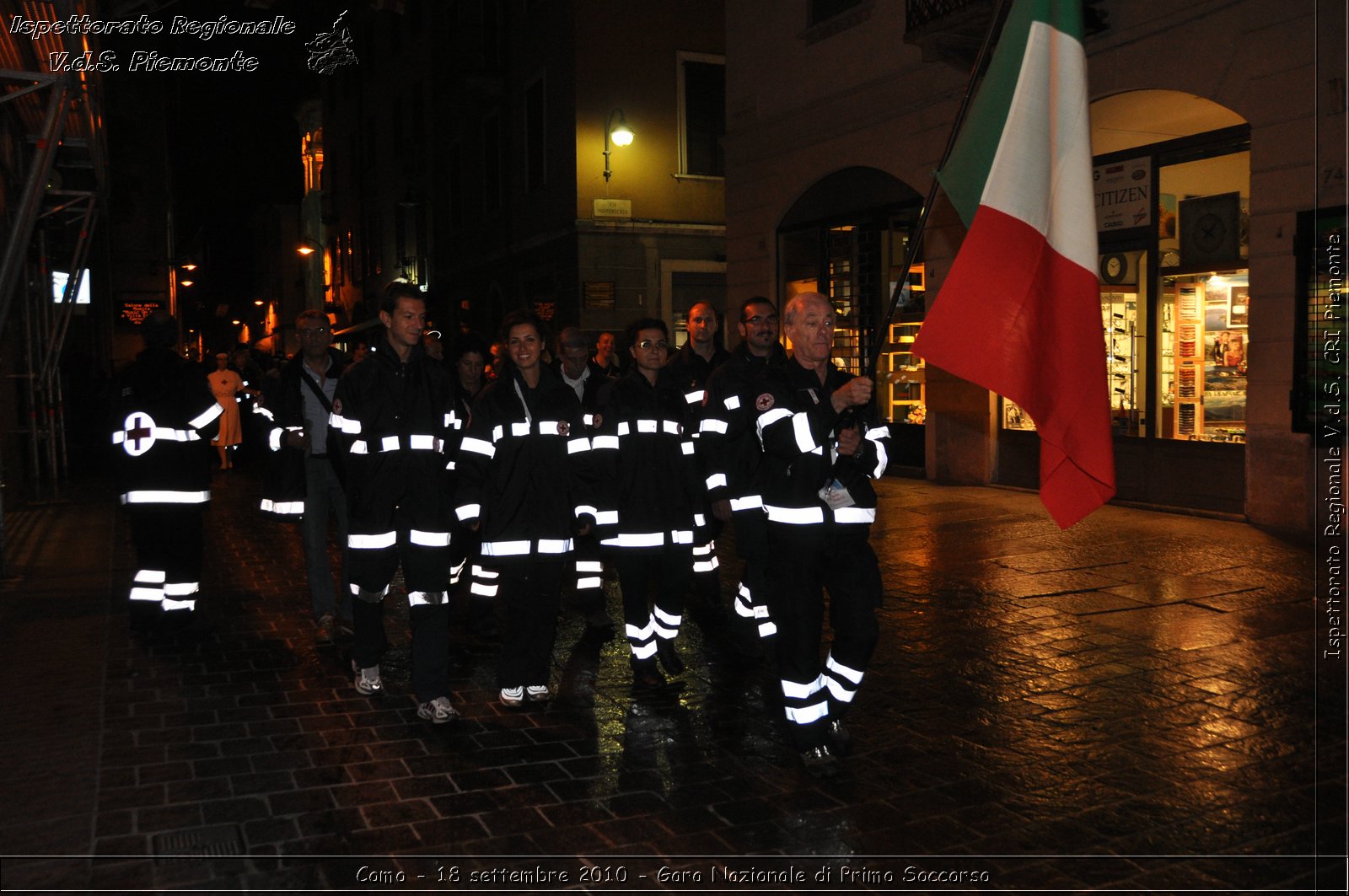 Como - 18 settembre 2010 - Gara Nazionale di Primo Soccorso -  Croce Rossa Italiana - Ispettorato Regionale Volontari del Soccorso Piemonte