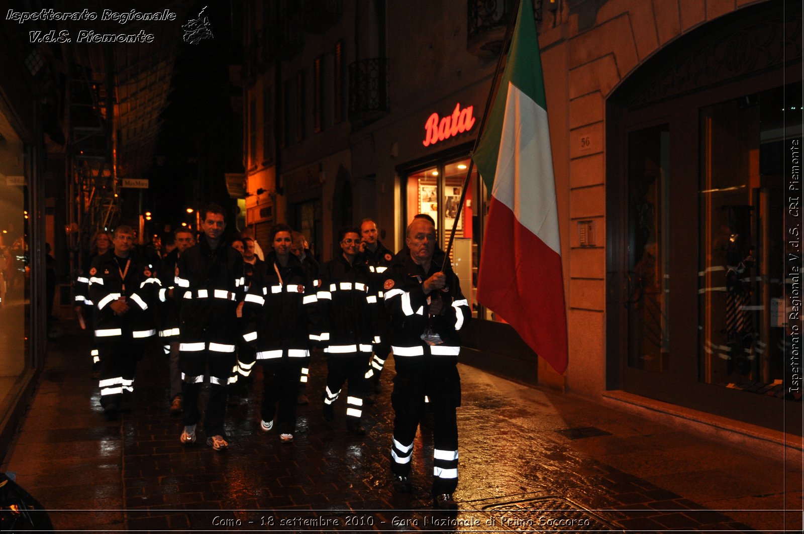 Como - 18 settembre 2010 - Gara Nazionale di Primo Soccorso -  Croce Rossa Italiana - Ispettorato Regionale Volontari del Soccorso Piemonte