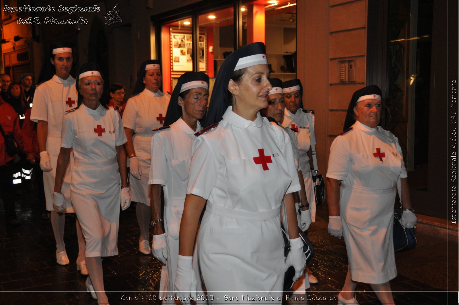 Como - 18 settembre 2010 - Gara Nazionale di Primo Soccorso -  Croce Rossa Italiana - Ispettorato Regionale Volontari del Soccorso Piemonte