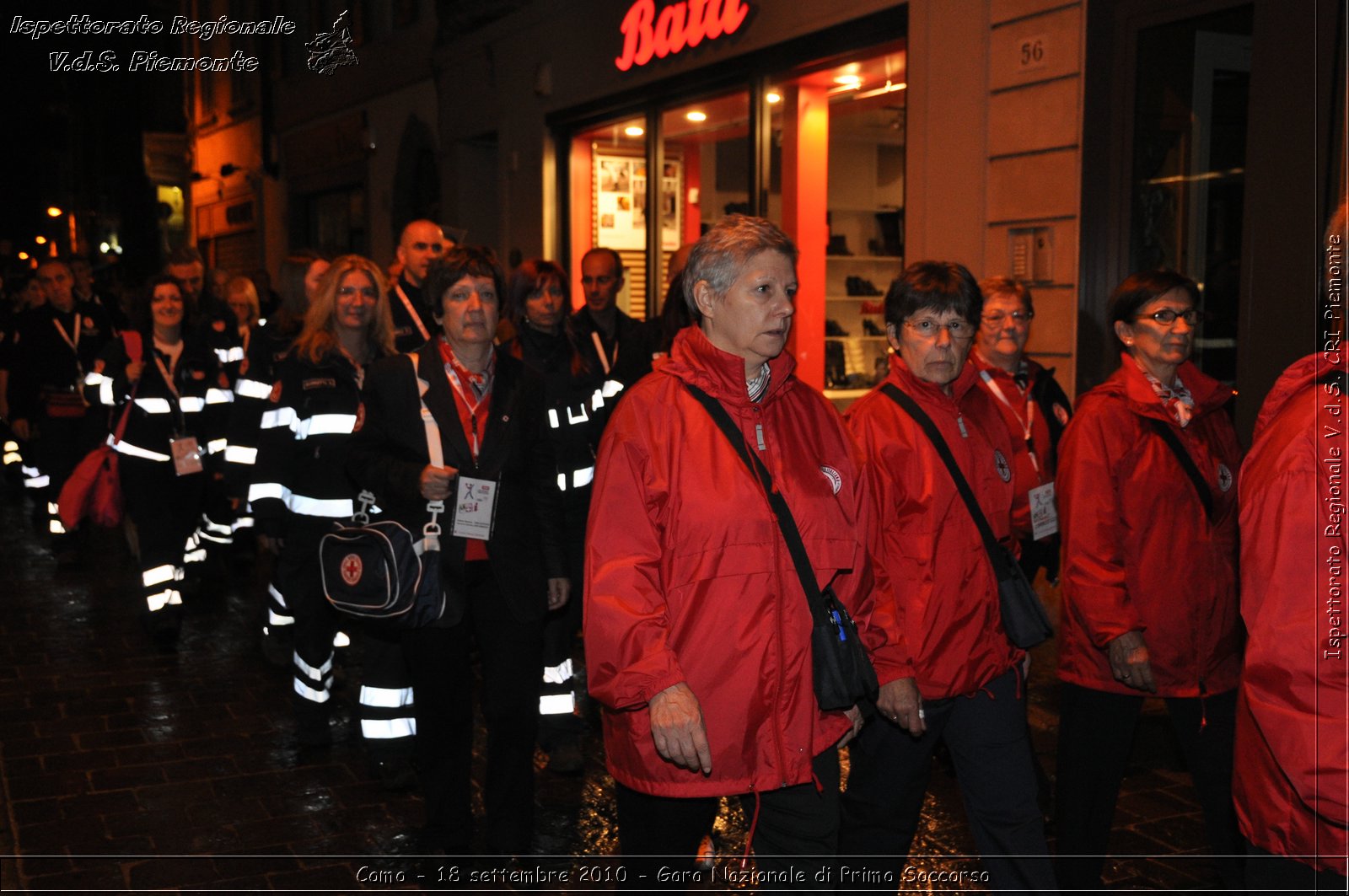 Como - 18 settembre 2010 - Gara Nazionale di Primo Soccorso -  Croce Rossa Italiana - Ispettorato Regionale Volontari del Soccorso Piemonte