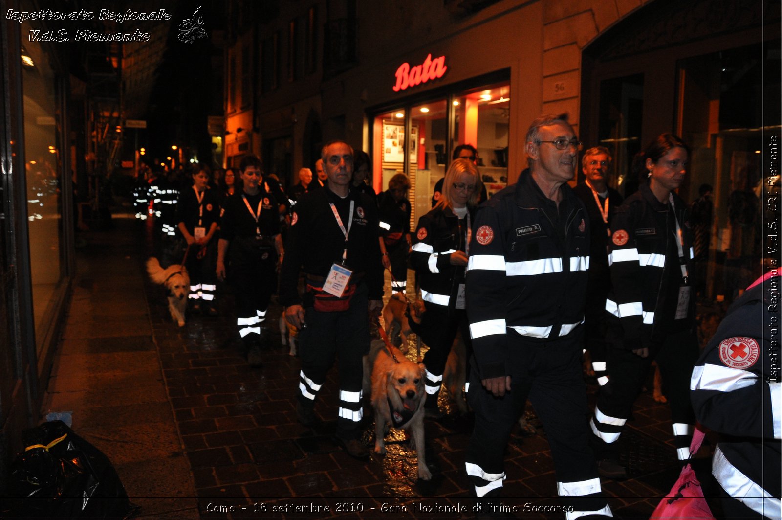 Como - 18 settembre 2010 - Gara Nazionale di Primo Soccorso -  Croce Rossa Italiana - Ispettorato Regionale Volontari del Soccorso Piemonte