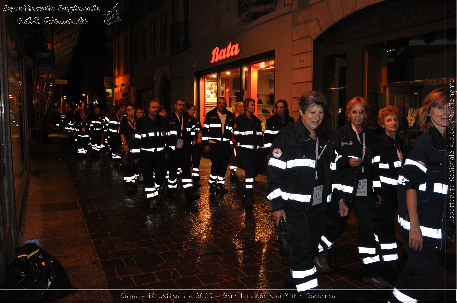 Como - 18 settembre 2010 - Gara Nazionale di Primo Soccorso -  Croce Rossa Italiana - Ispettorato Regionale Volontari del Soccorso Piemonte