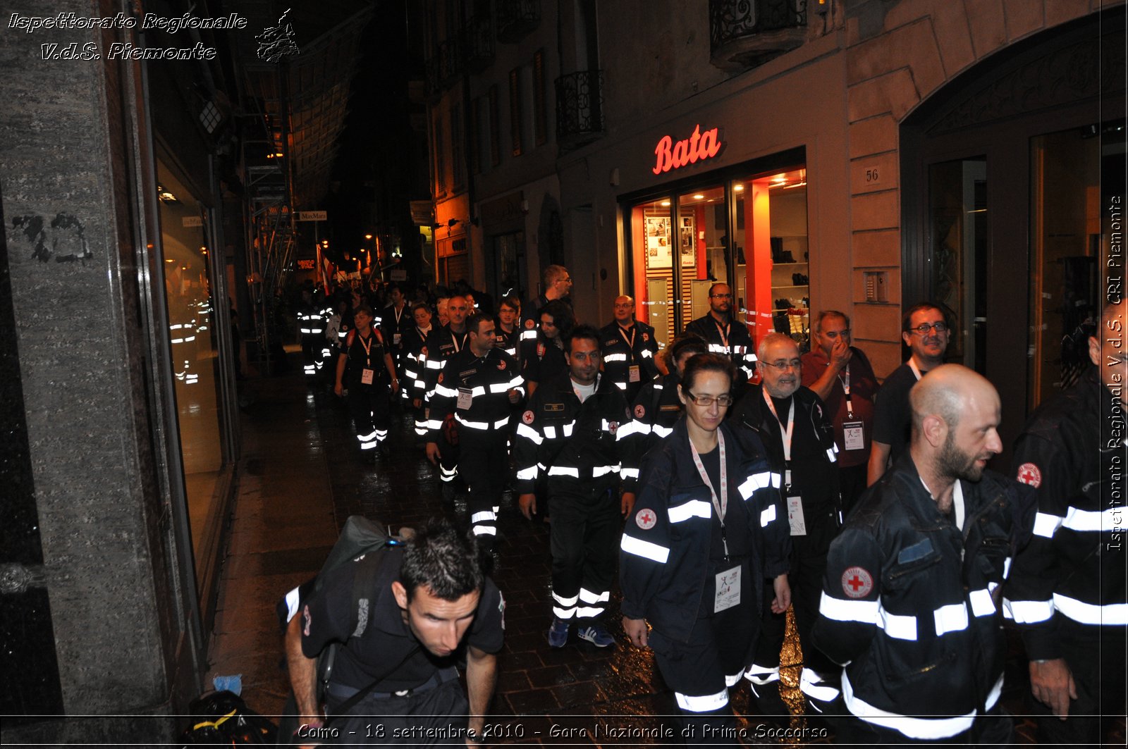 Como - 18 settembre 2010 - Gara Nazionale di Primo Soccorso -  Croce Rossa Italiana - Ispettorato Regionale Volontari del Soccorso Piemonte