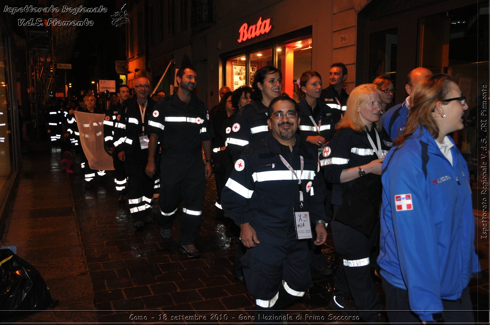 Como - 18 settembre 2010 - Gara Nazionale di Primo Soccorso -  Croce Rossa Italiana - Ispettorato Regionale Volontari del Soccorso Piemonte