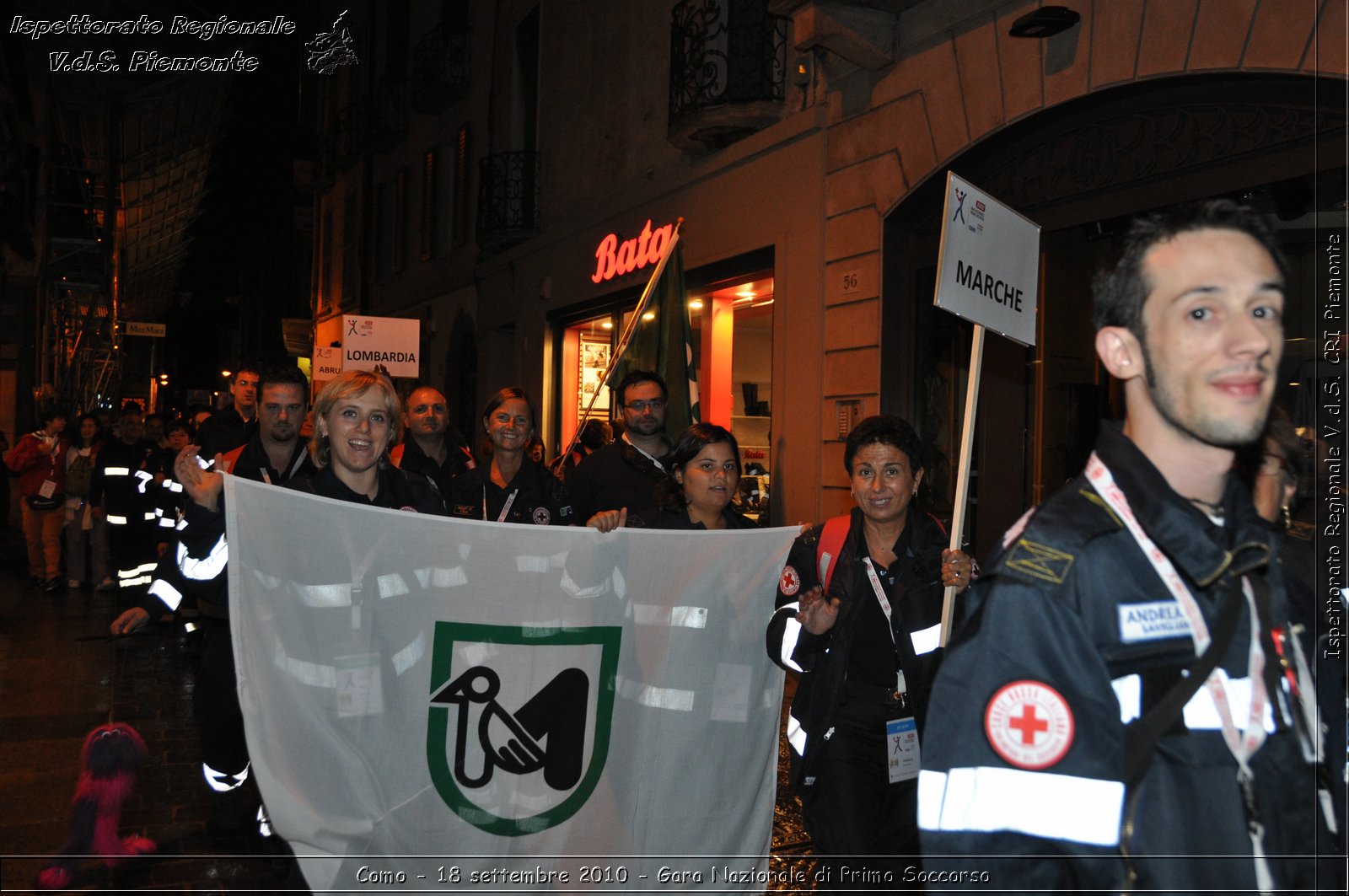 Como - 18 settembre 2010 - Gara Nazionale di Primo Soccorso -  Croce Rossa Italiana - Ispettorato Regionale Volontari del Soccorso Piemonte