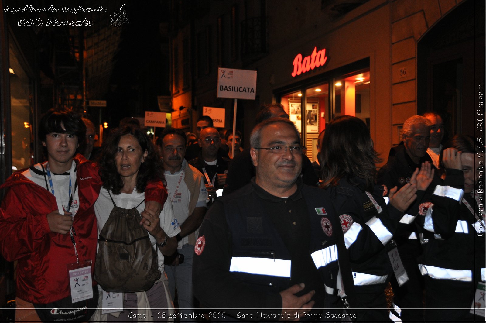 Como - 18 settembre 2010 - Gara Nazionale di Primo Soccorso -  Croce Rossa Italiana - Ispettorato Regionale Volontari del Soccorso Piemonte