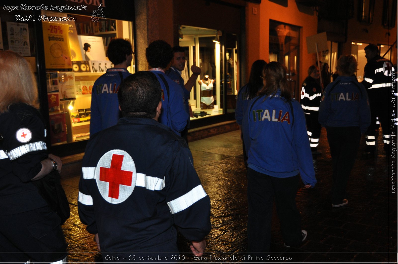 Como - 18 settembre 2010 - Gara Nazionale di Primo Soccorso -  Croce Rossa Italiana - Ispettorato Regionale Volontari del Soccorso Piemonte