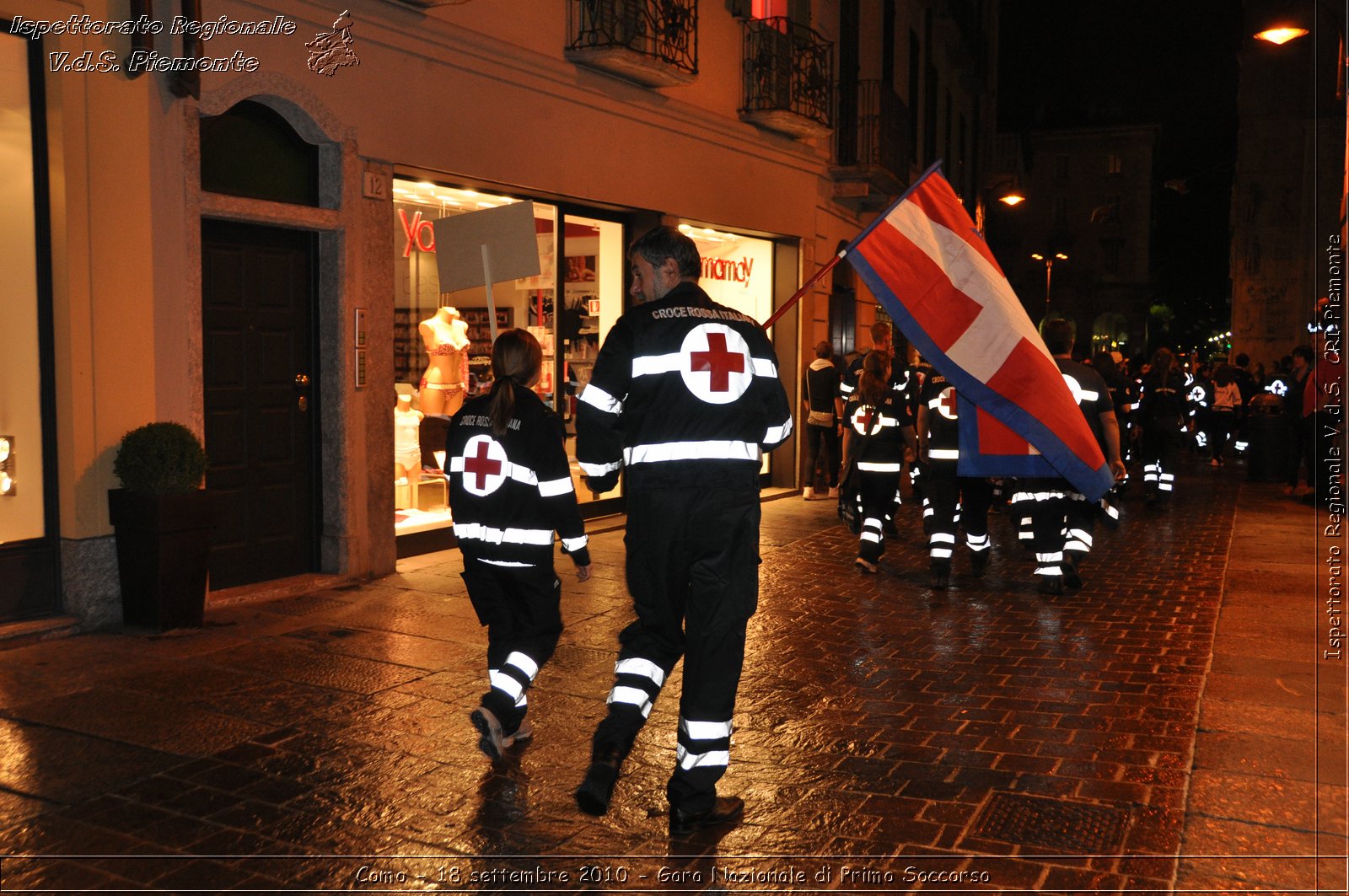 Como - 18 settembre 2010 - Gara Nazionale di Primo Soccorso -  Croce Rossa Italiana - Ispettorato Regionale Volontari del Soccorso Piemonte