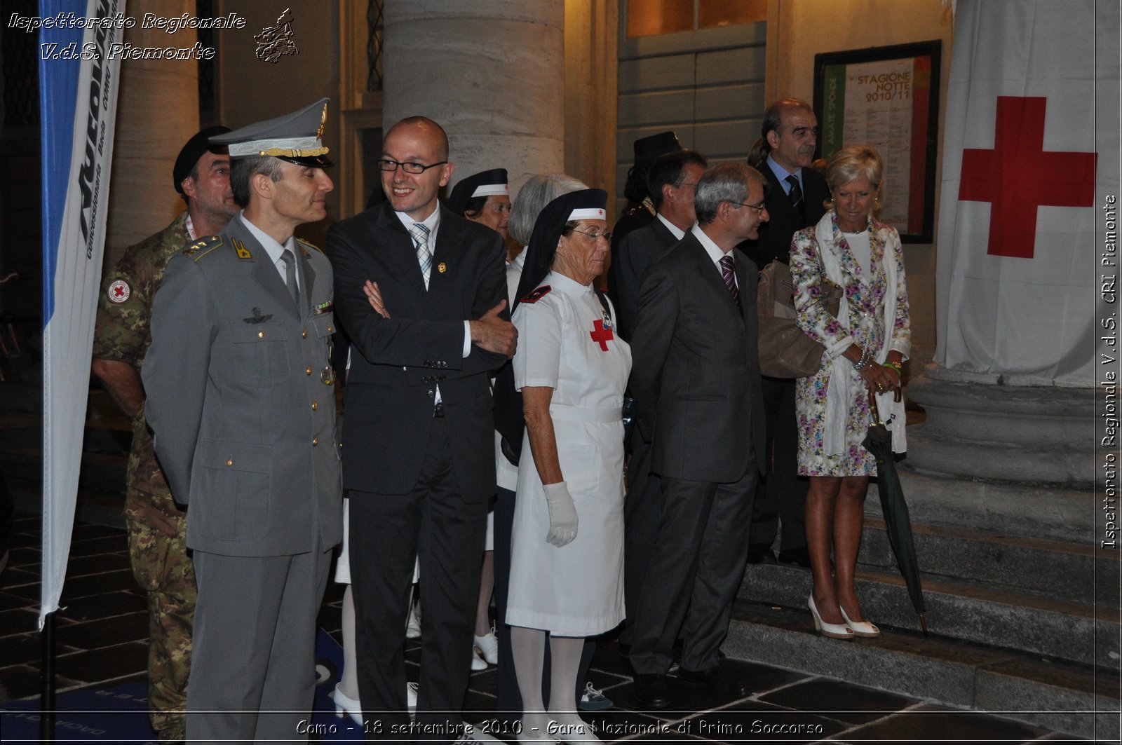 Como - 18 settembre 2010 - Gara Nazionale di Primo Soccorso -  Croce Rossa Italiana - Ispettorato Regionale Volontari del Soccorso Piemonte