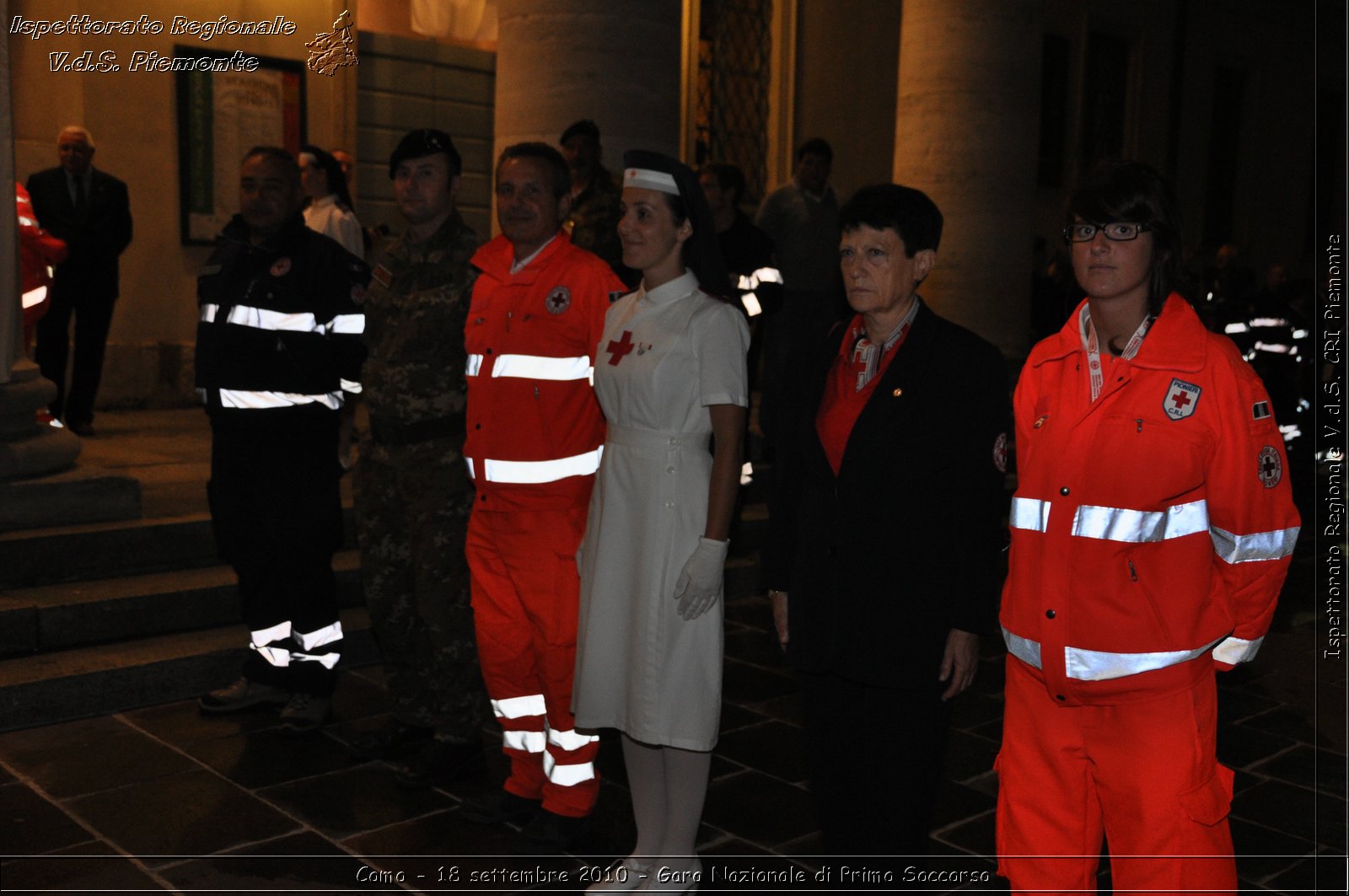 Como - 18 settembre 2010 - Gara Nazionale di Primo Soccorso -  Croce Rossa Italiana - Ispettorato Regionale Volontari del Soccorso Piemonte