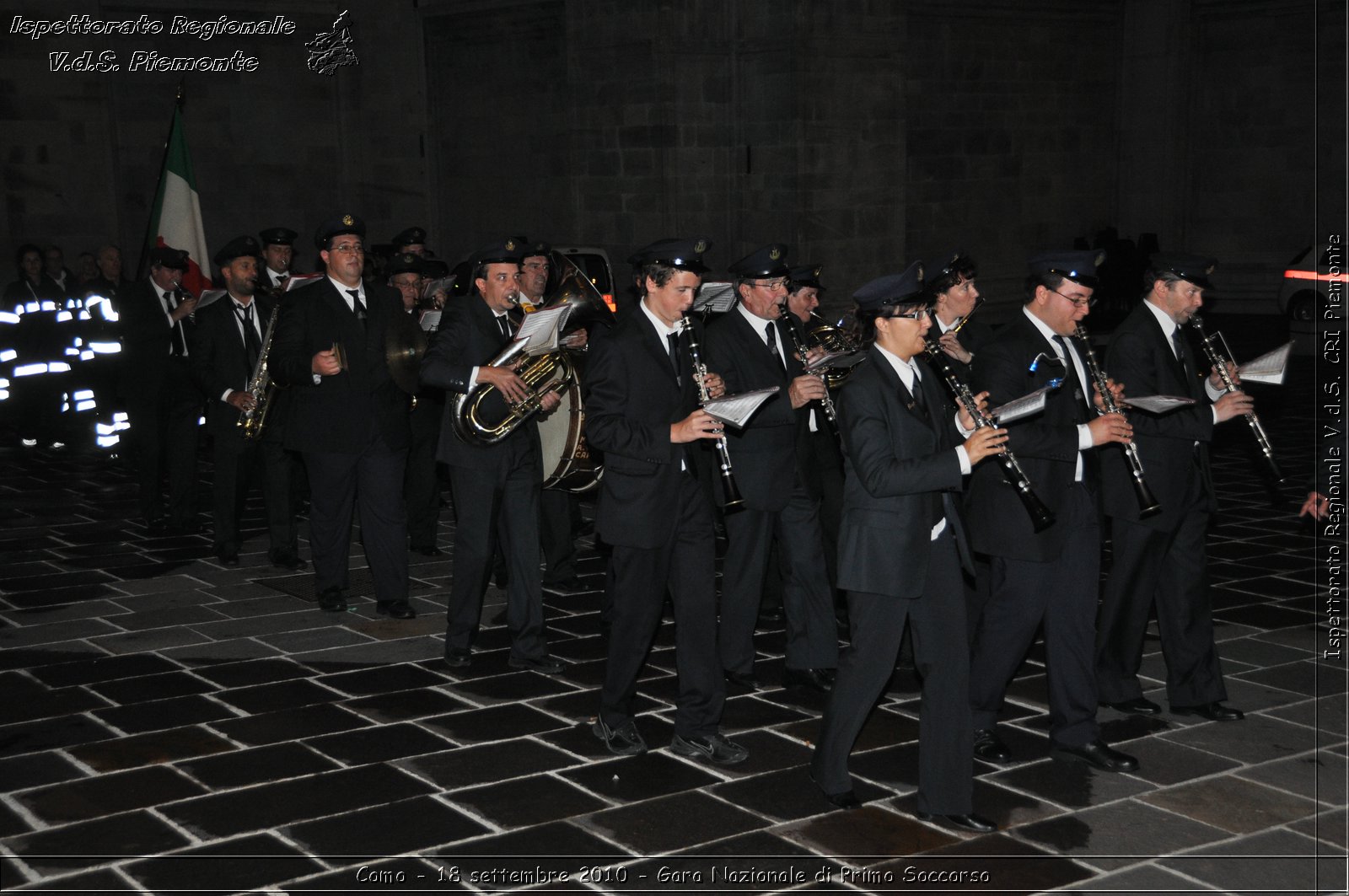 Como - 18 settembre 2010 - Gara Nazionale di Primo Soccorso -  Croce Rossa Italiana - Ispettorato Regionale Volontari del Soccorso Piemonte