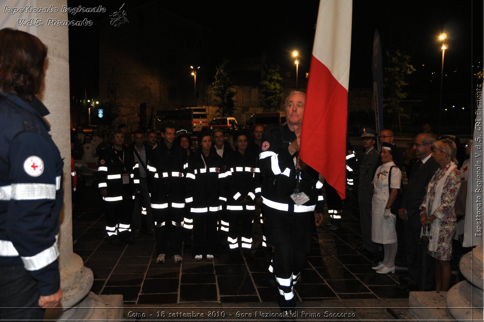 Como - 18 settembre 2010 - Gara Nazionale di Primo Soccorso -  Croce Rossa Italiana - Ispettorato Regionale Volontari del Soccorso Piemonte