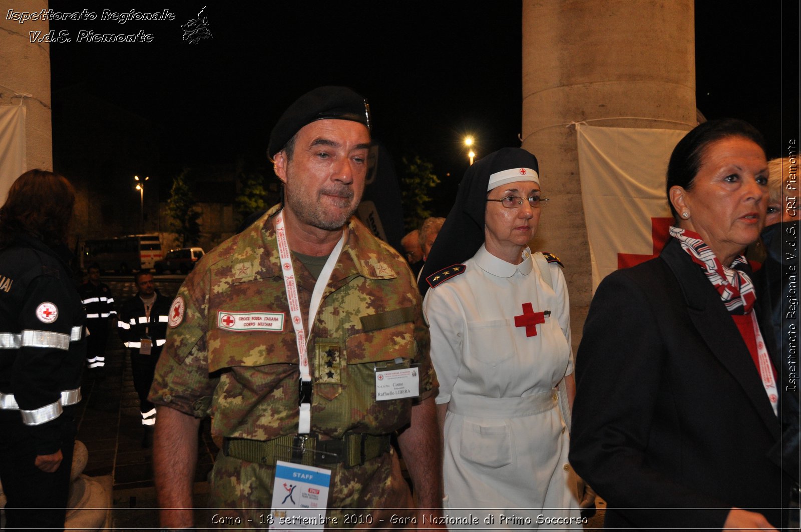 Como - 18 settembre 2010 - Gara Nazionale di Primo Soccorso -  Croce Rossa Italiana - Ispettorato Regionale Volontari del Soccorso Piemonte