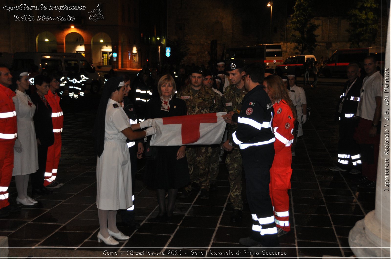 Como - 18 settembre 2010 - Gara Nazionale di Primo Soccorso -  Croce Rossa Italiana - Ispettorato Regionale Volontari del Soccorso Piemonte